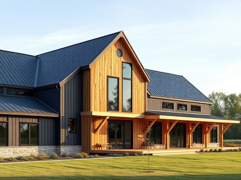 Estilo arquitetônico Modern Barn