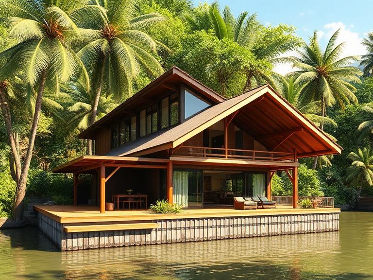 Estilo arquitetônico Tropical Contemporâneo